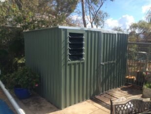 Skillion Low Pitch Shedmaster
